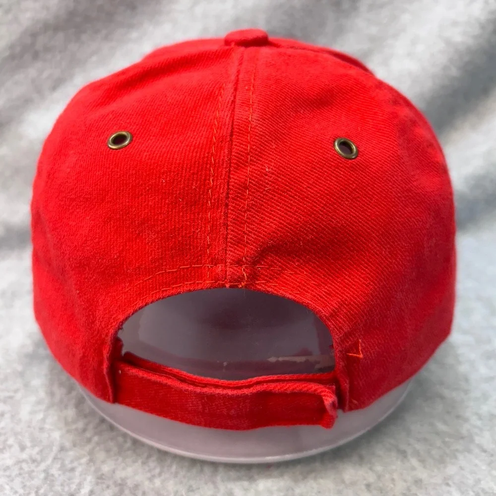 Kenworth Logo Mens Red Baseball Hat Trucker Adjustable OSFM